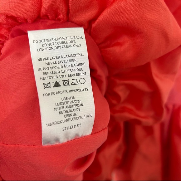 Hutch x Free People The Ridge Mini Dress in Red Guava - Picture 9 of 10